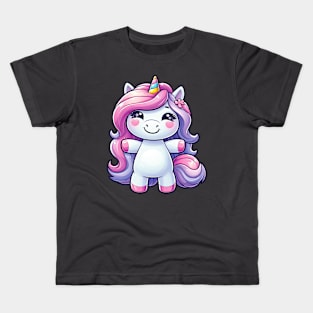 Unicorn S01 D40 Kids T-Shirt